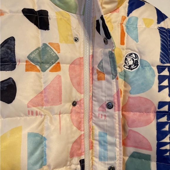 Billionaire Boys Club Multicolor Geometric Puffer Jacket - Picture 2 of 2